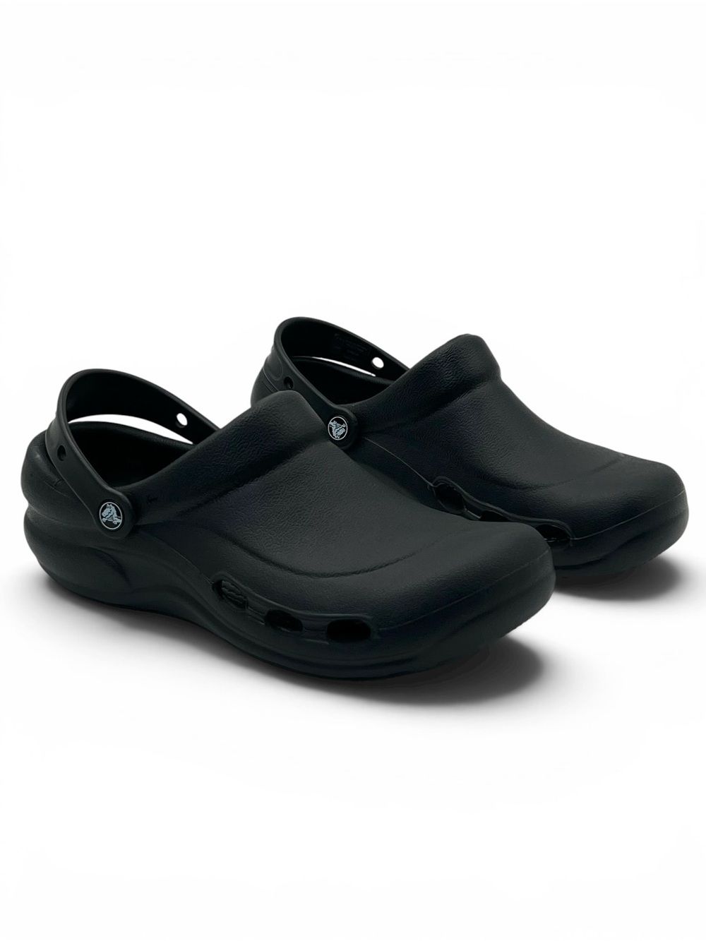 Crocs Specialist Vent Clog Black Slip Resistant Work Shoes Mens 10 Nurse Chef